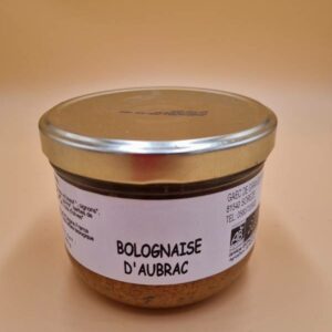 Bolognaise d'Aubrac bio - 360 g.